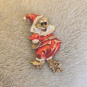 #122 Vintage Santa Claus Brooch